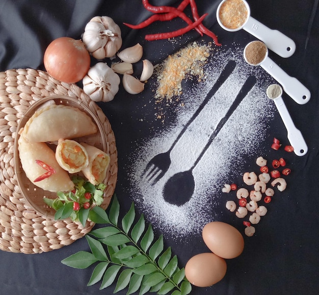 Kulinarny zestaw roboczy